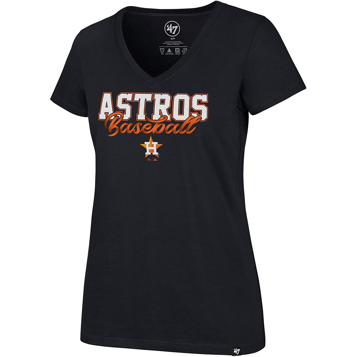 47 Houston Astros Women's Ribbon Block Ultra RIval Graphic T-shirt