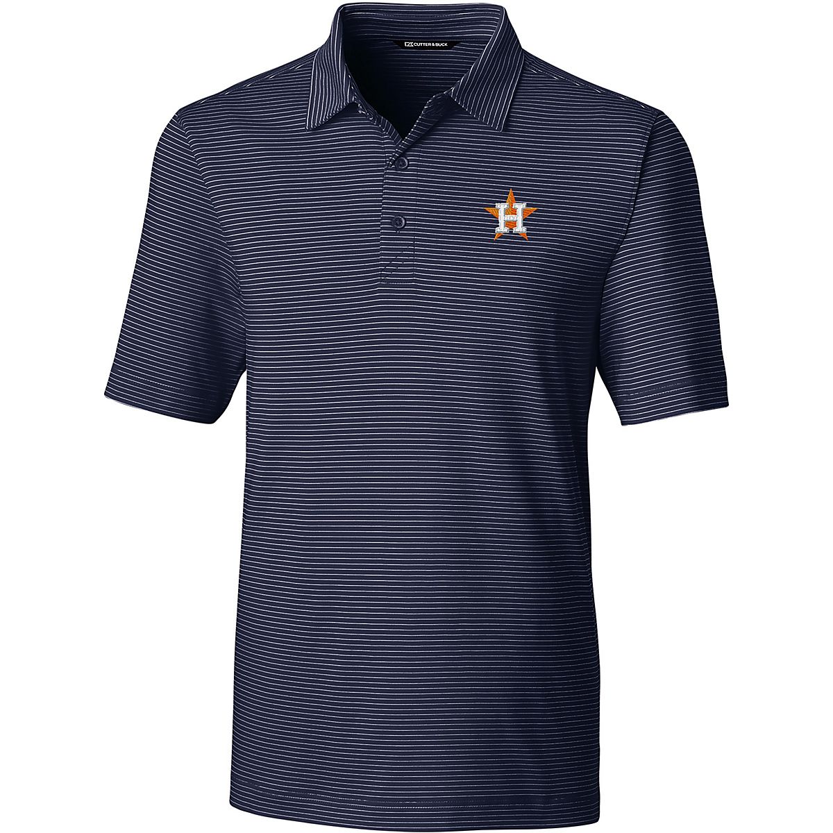 Men's Cutter & Buck Gray Houston Astros Big & Tall Forge Stretch