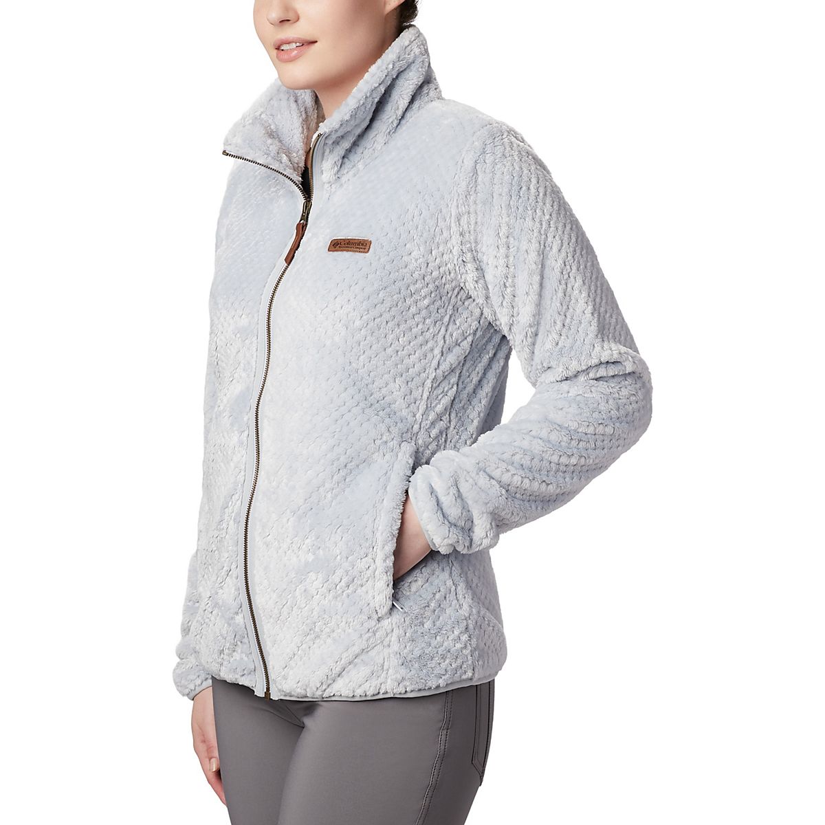 Columbia Forro polar Fire Side II Sherpa Blanco S Mujer