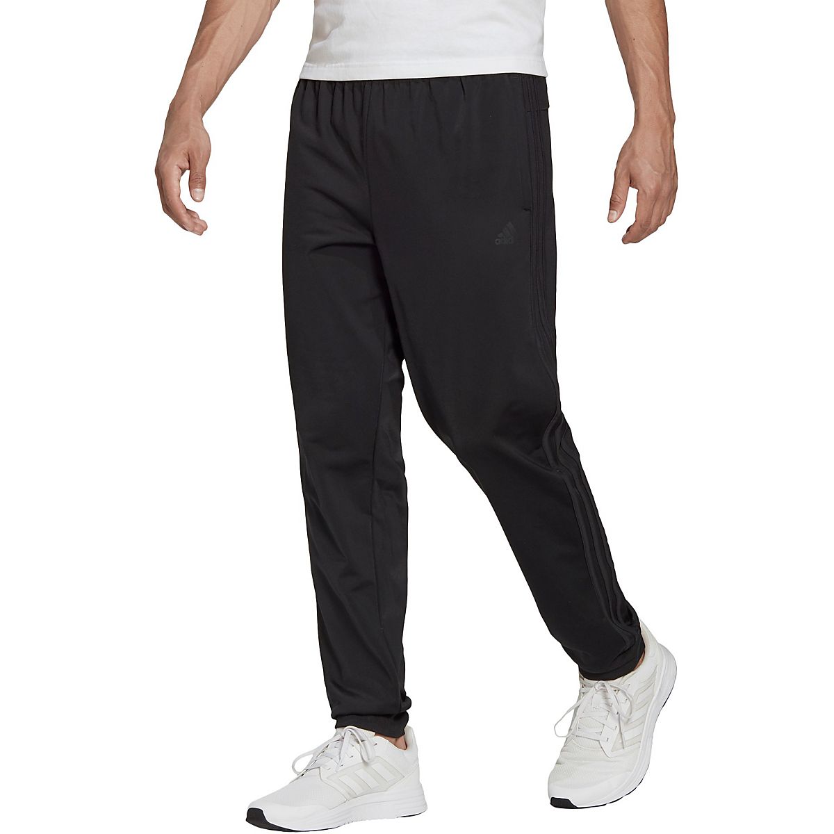 adidas Men's Warm Up Tricot Tapered Joggers Academy