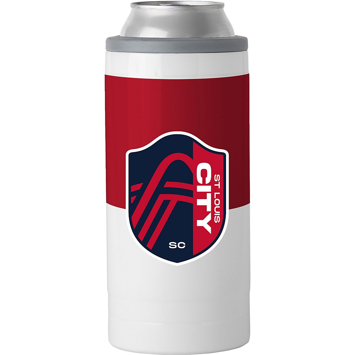 Logo St. Louis FC Colorblock 12 oz Slim Can Coolie | Academy
