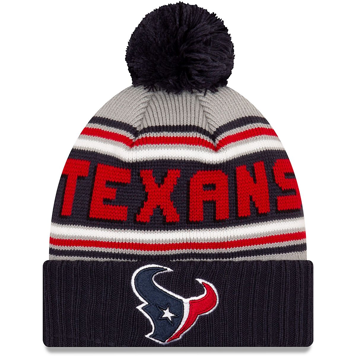 New Era Men's Houston Texans Cheer Knit Beanie Academy