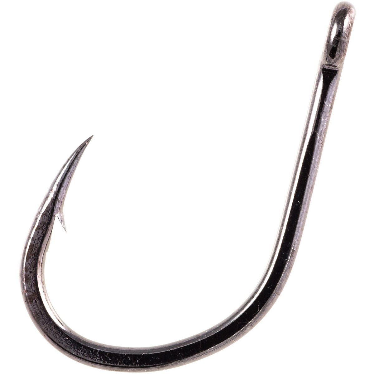 Owner Gorilla Light Fishing Hook - 4/0 Size, 5 Per Pack, Forged Shank, Black Chrome Finish - View #3