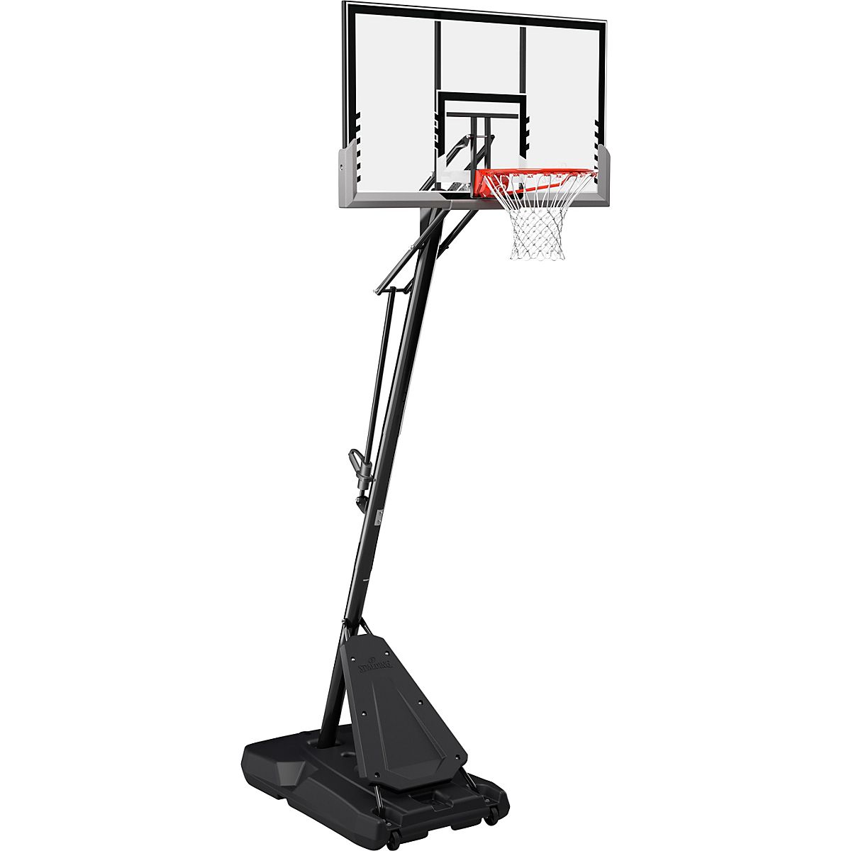 Spalding 54 in Angled Portable Basketball Hoop | Academy