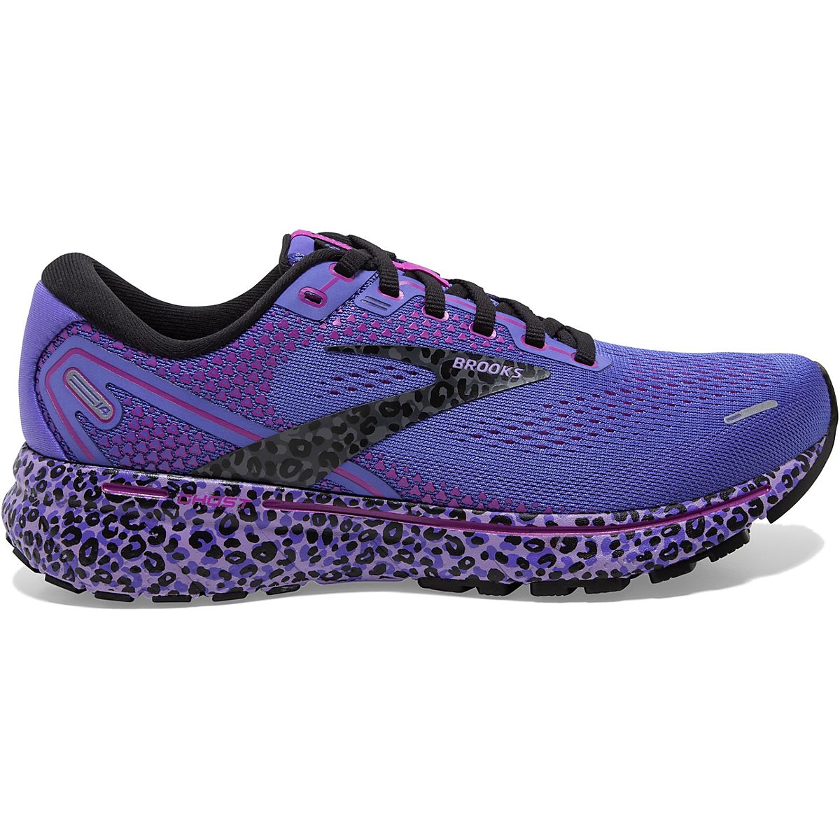 Brooks Women's Ghost 14 Electrical Animal Running Shoes Academy