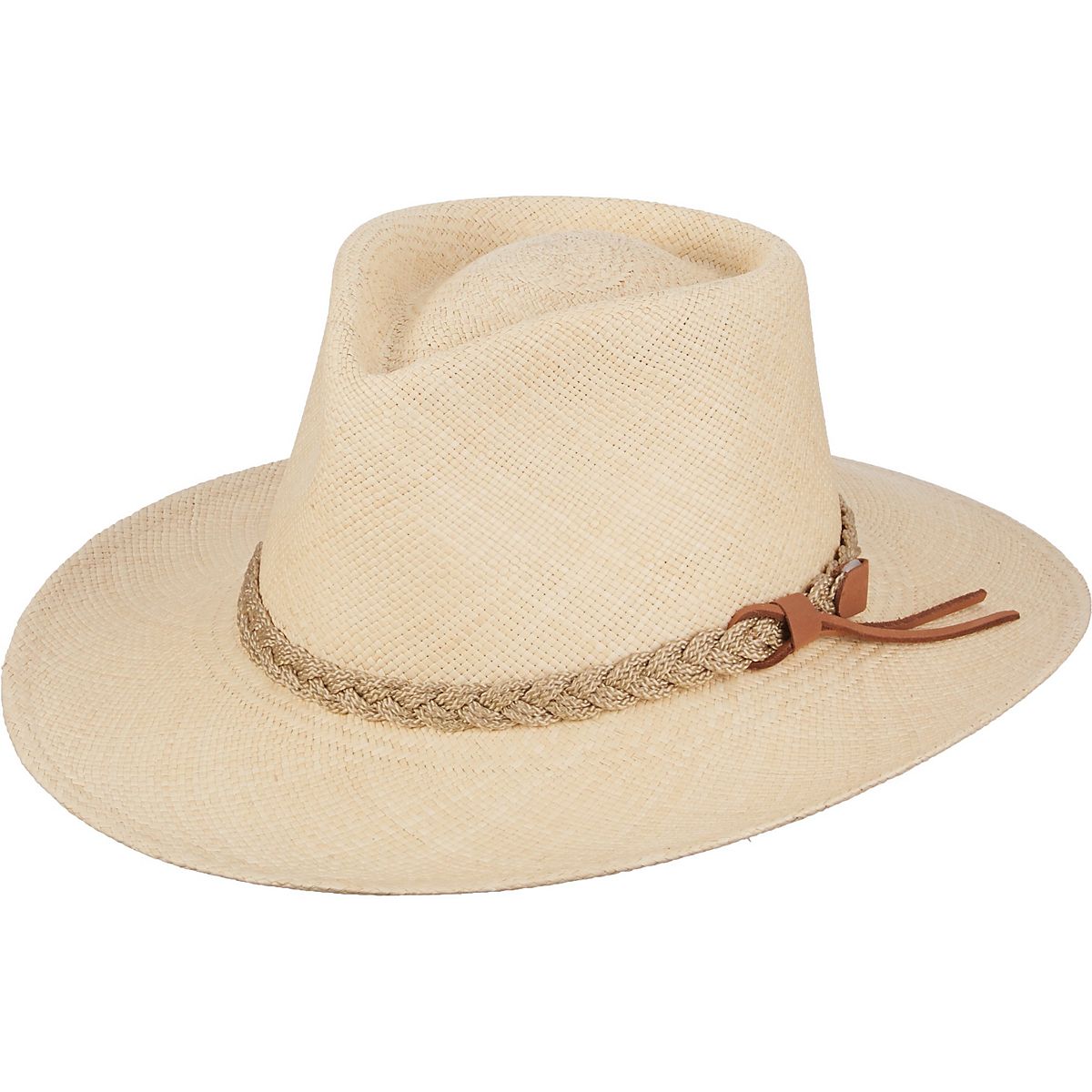 Scala Pronto Men's Hand Woven Panama Outback Hat | Academy