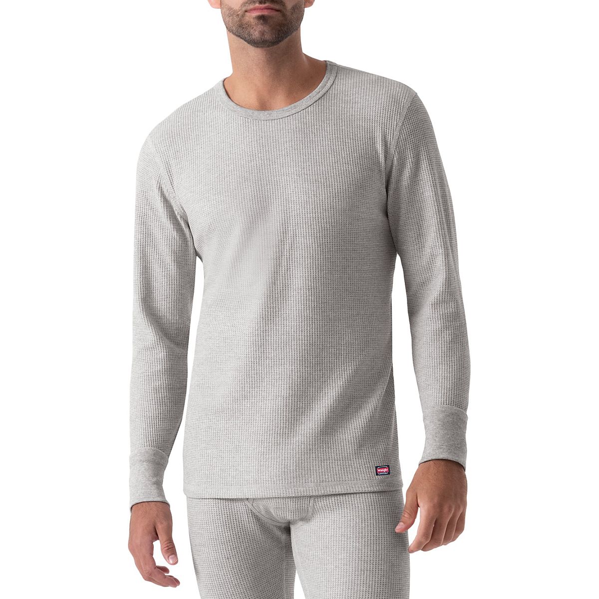 Wrangler Men's Workwear Core Waffle Thermal Tops 2Pack Academy