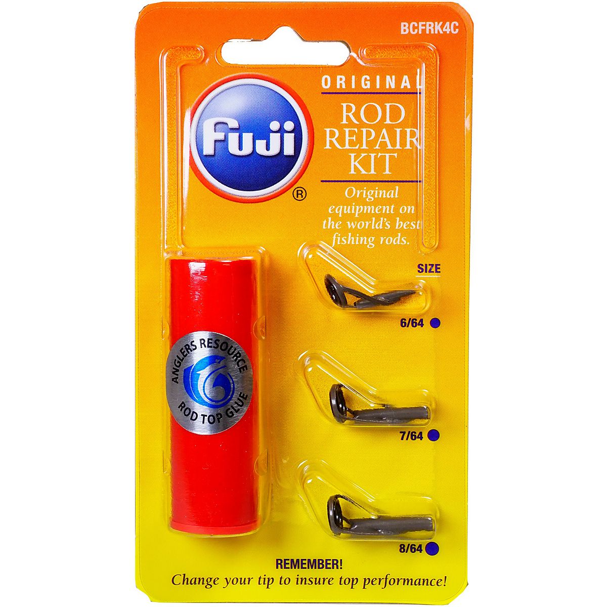 Rod Repair Supplies: Fishing Rod Repair Kit - Basic Red
