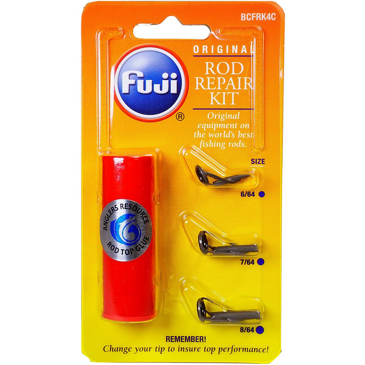 THKFISH Fishing Rod Tip Repair Kit Rod Repair Kit Small Freshwater