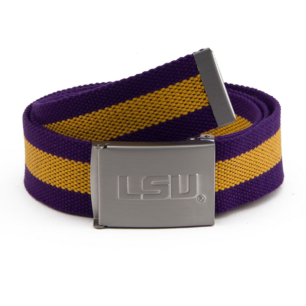 Eagles Wings Louisiana State University Fabric Belt | Academy