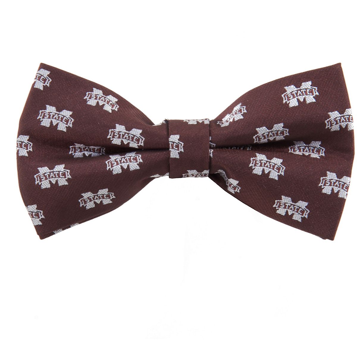 Eagles Wings Mississippi State University Woven Polyester Repeat Bow Tie