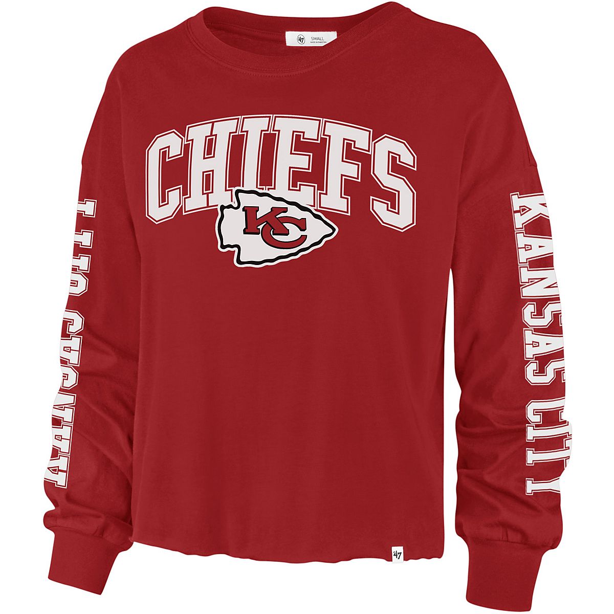 GWAABD Chiefs Shirts For Women Long Sleeve Womens Thanksgiving Day Printed  Short Sleeve Crew Neck T Shirt Top