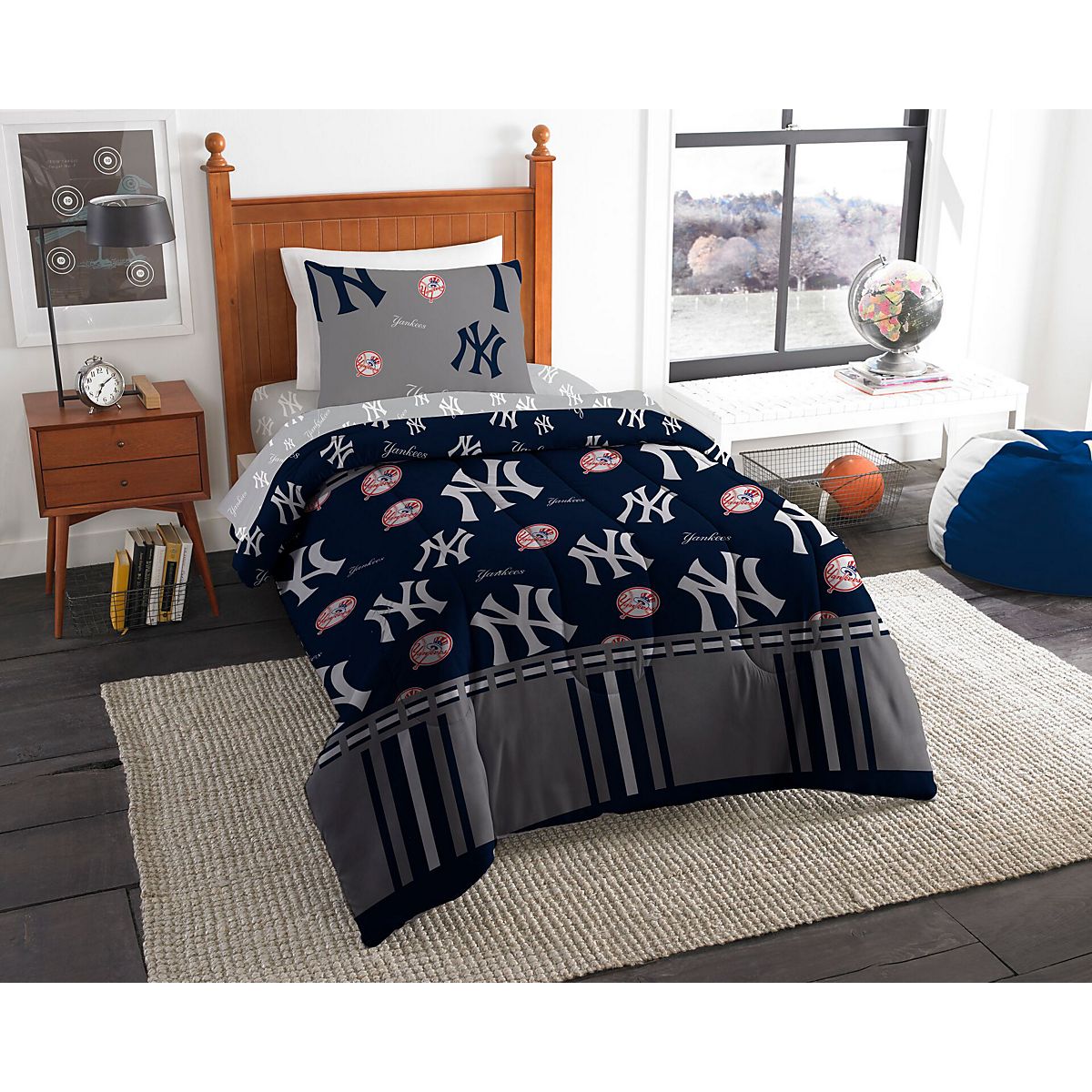 Northwest New York Yankees Bed In A Bag Twin Set Academy