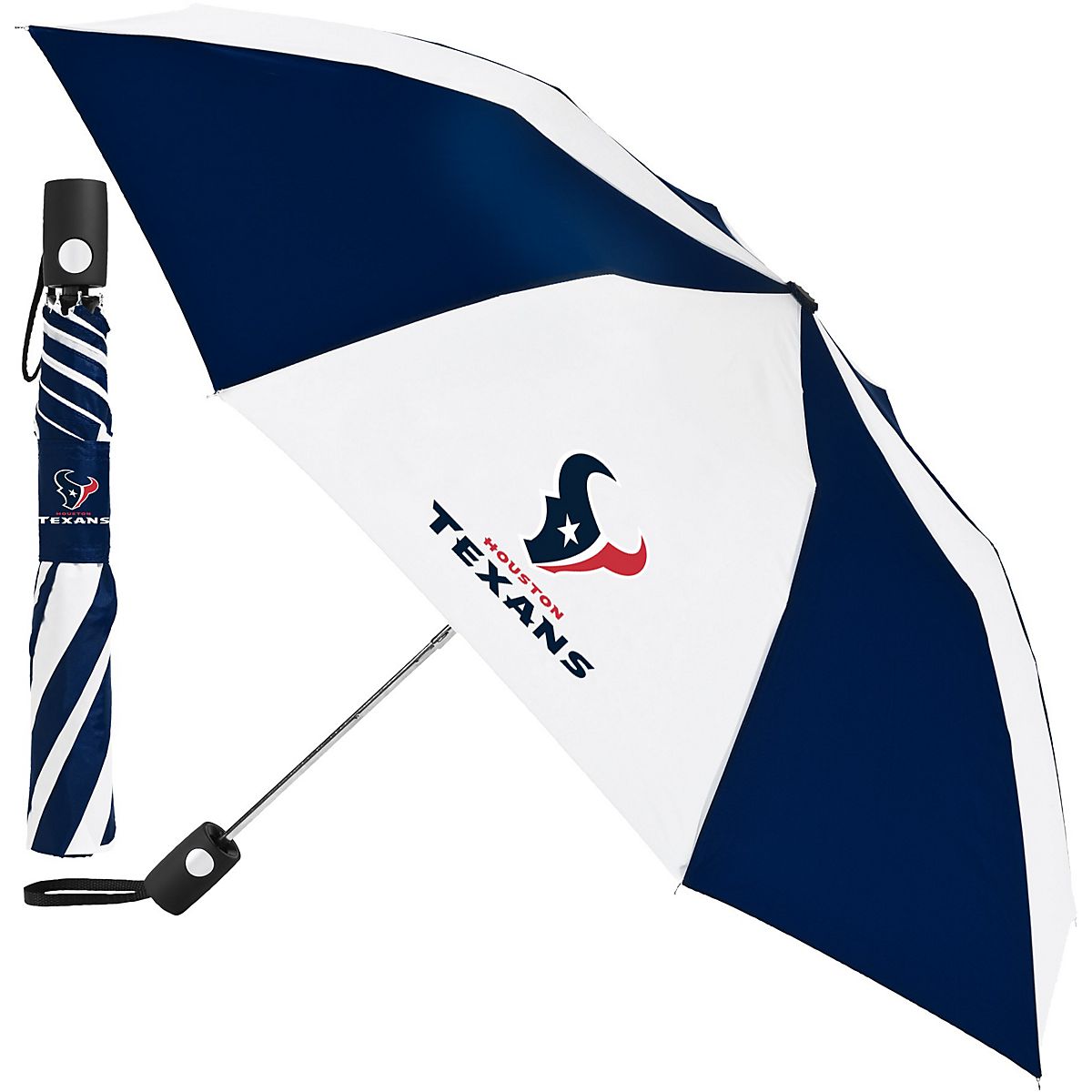 WinCraft Houston Texans Auto Folding Umbrella Academy