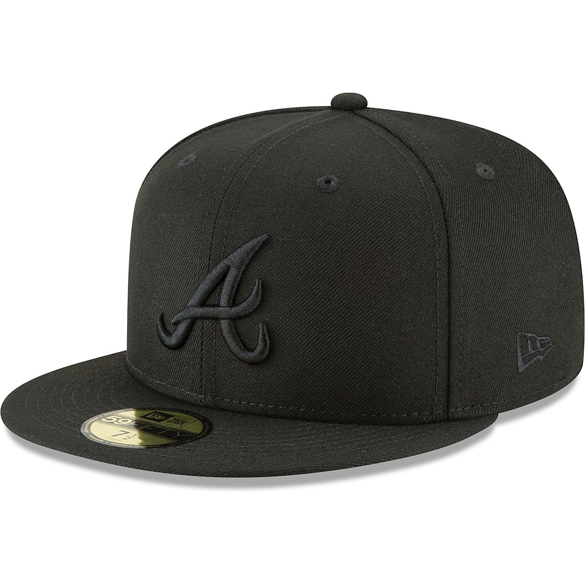 MLB Basic 5950 Atlanta Braves Fitted Cap - Black/Black