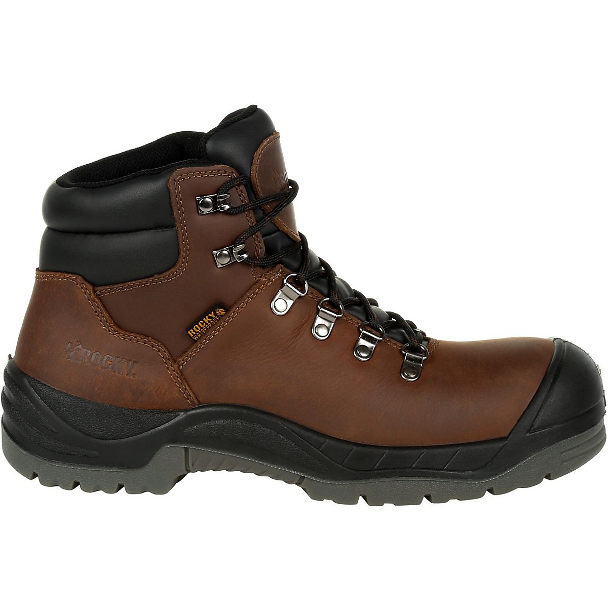 Rocky Men s Worksmart Composite Toe Waterproof Work Boots Academy