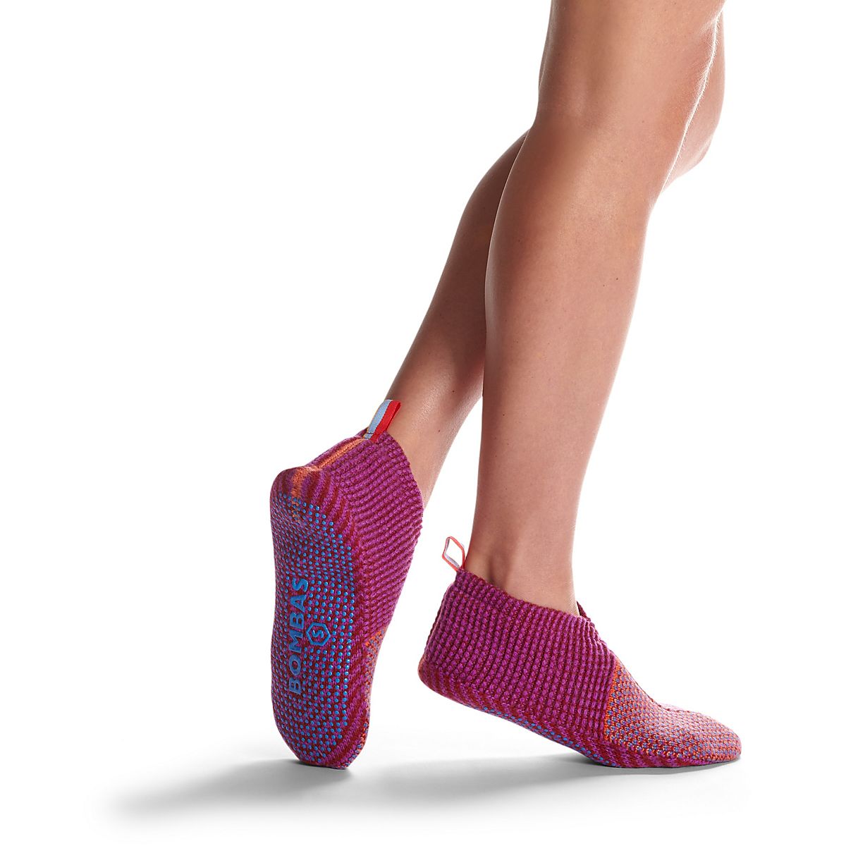 Bombas Adults' Fleece Jacquard Gripper Slippers Academy