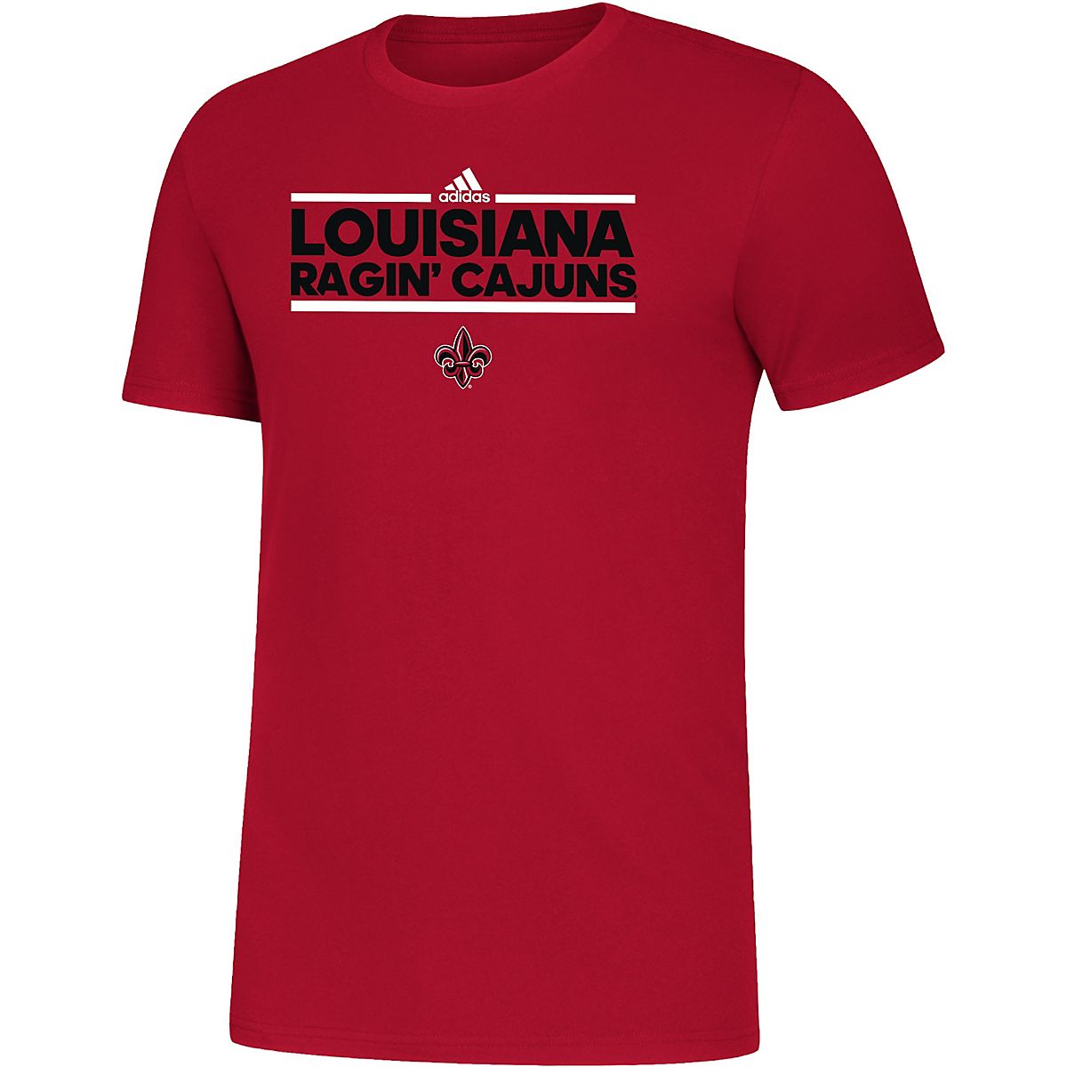 adidas Men's University of Louisiana at Lafayette Amplifier T-shirt ...