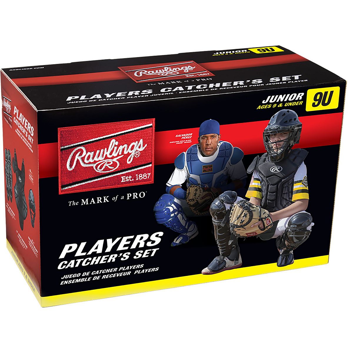 Rawlings Kids' Players Series Catcher's Set Academy