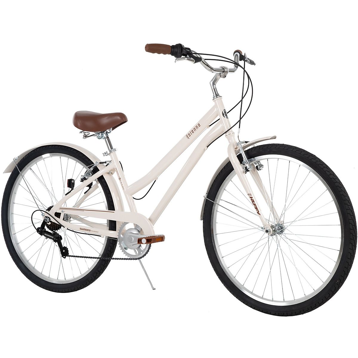 Huffy Women's 27.5 in. Terrace Commuter Bike, 8 Speed, Gloss Silver at  Tractor Supply Co.