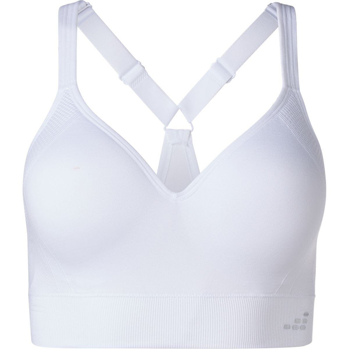 Women's Solid Molded Cup Seamless Cami Sports Bra