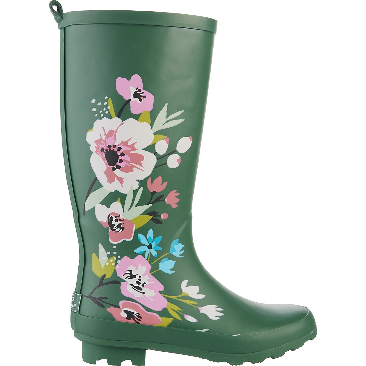 Floral shop rain boot