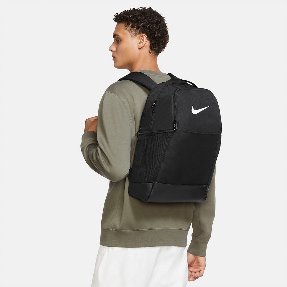Nike Brasilia Medium Backpack (Black)