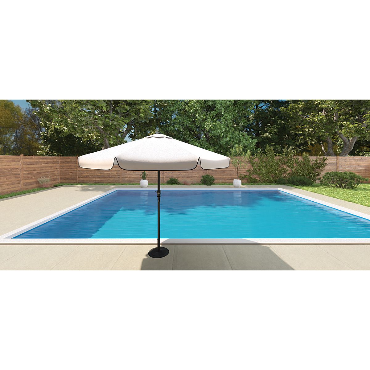 commercial rectangular patio umbrellas Large Commercial Patio Umbrellas