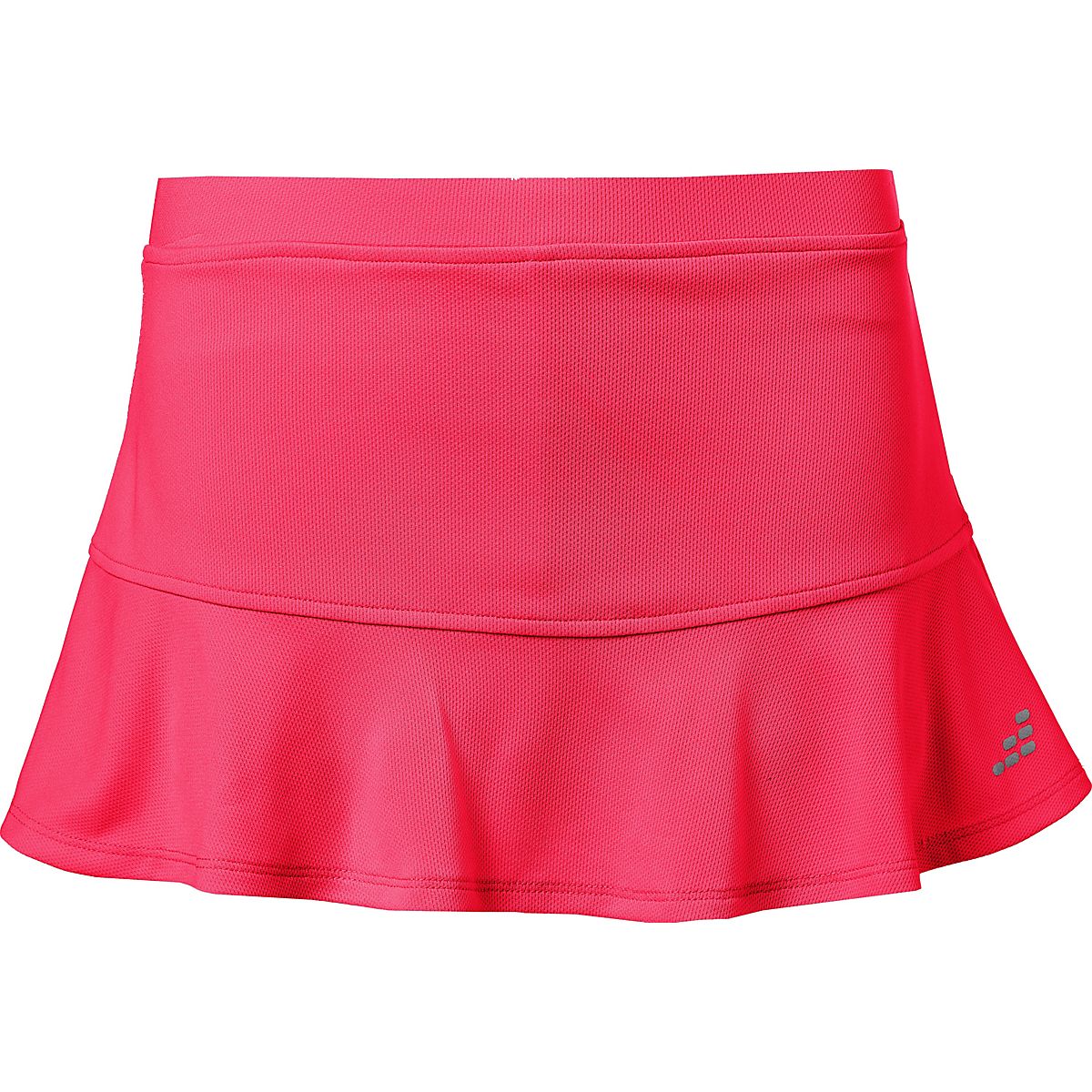 BCG Girls' Tennis Flounce Solid Skirt Academy
