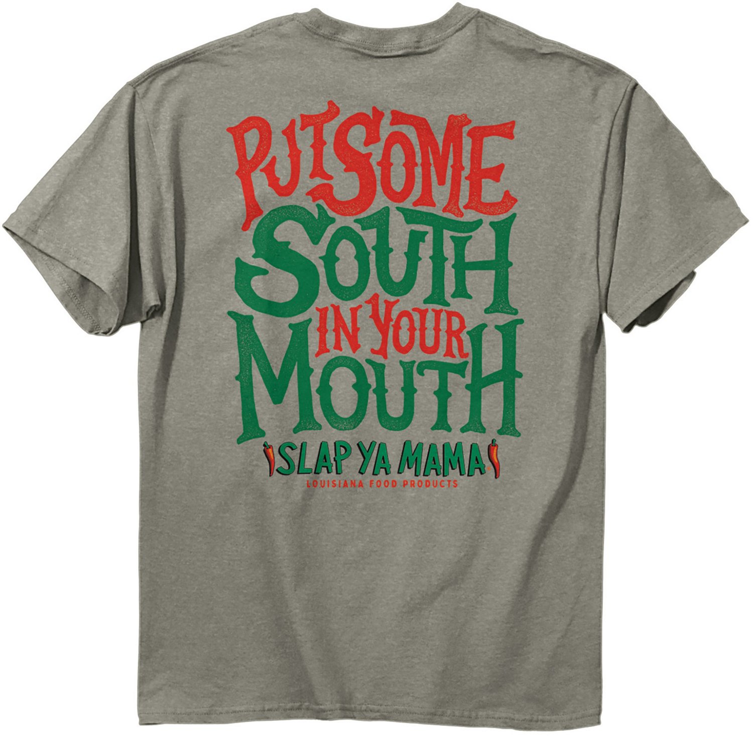 Slap Ya Mama Men s Slap Mouth Short Sleeve T Shirt Academy