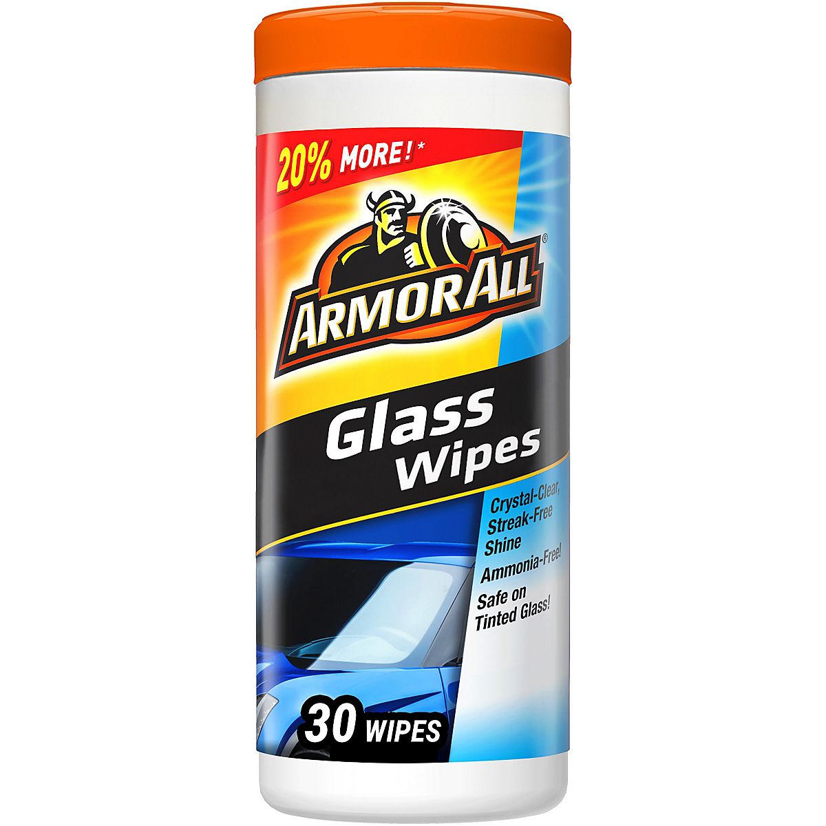 Armor All 30Count Glass Wipes Academy