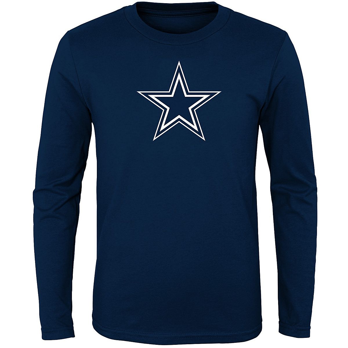 Dallas Cowboys Boys' Logo Long Sleeve Tshirt Academy