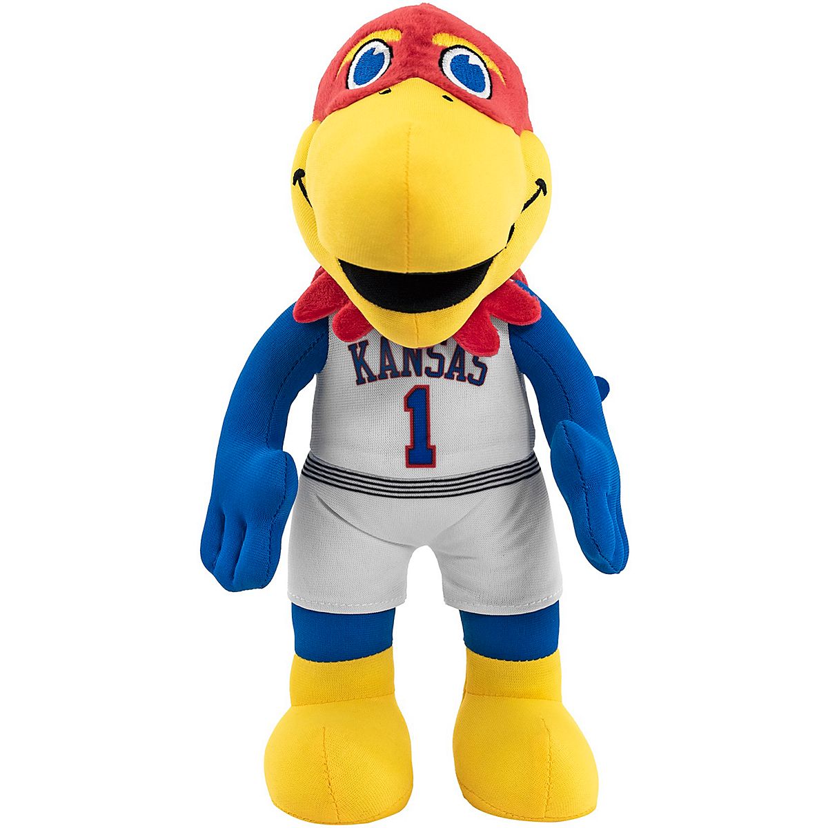 Bleacher Creatures University of Kansas Big Jay 10 in Mascot Plush Figure Academy