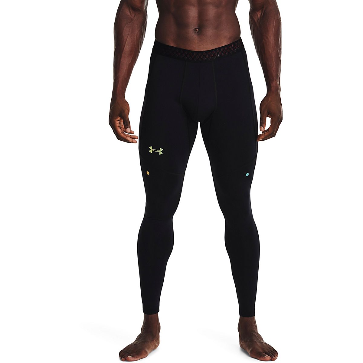 Under Armour Mens Hg CoolSwitch Compression Leggings in Brilliant Blue 