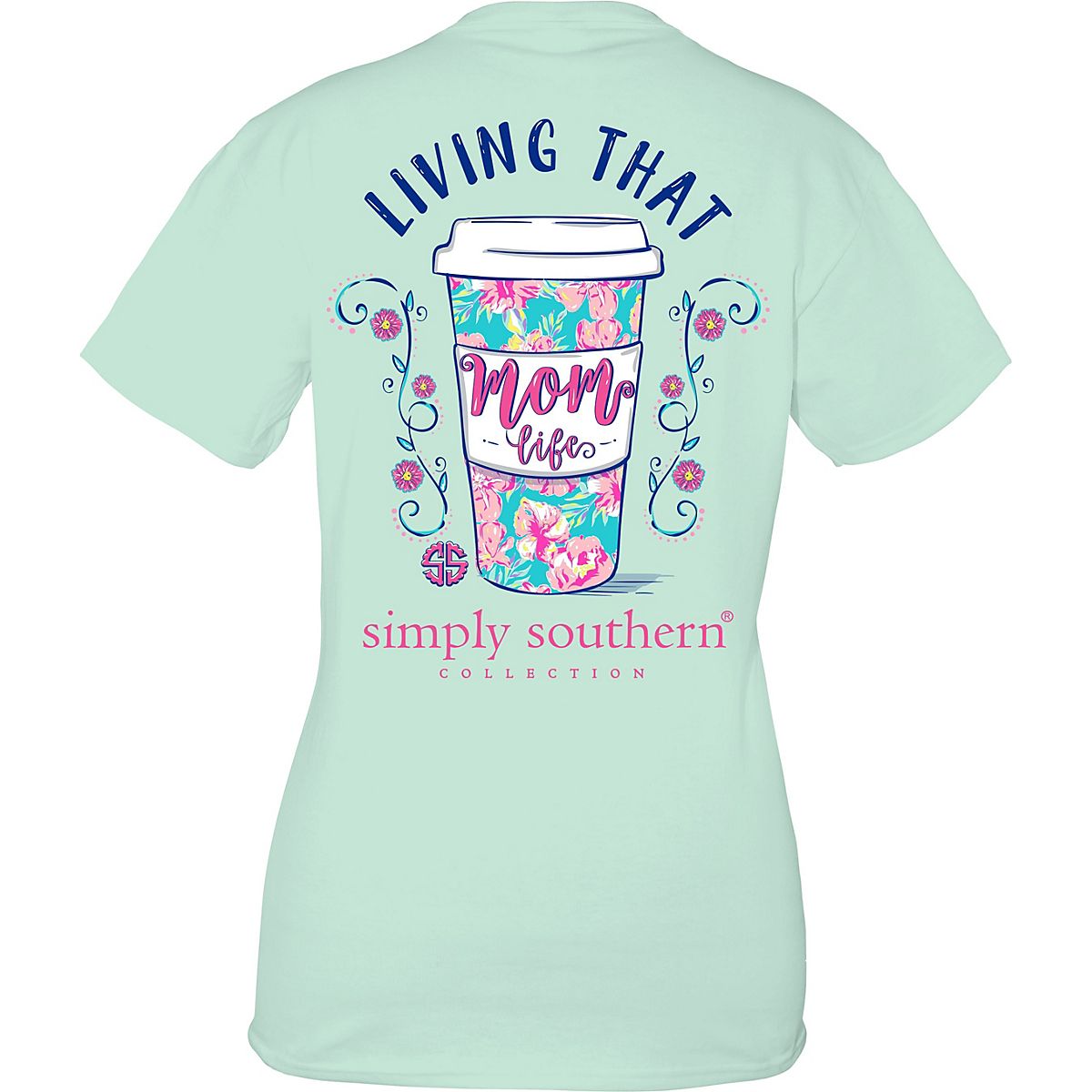 Simply Southern Women's Mom Life T-shirt | Academy