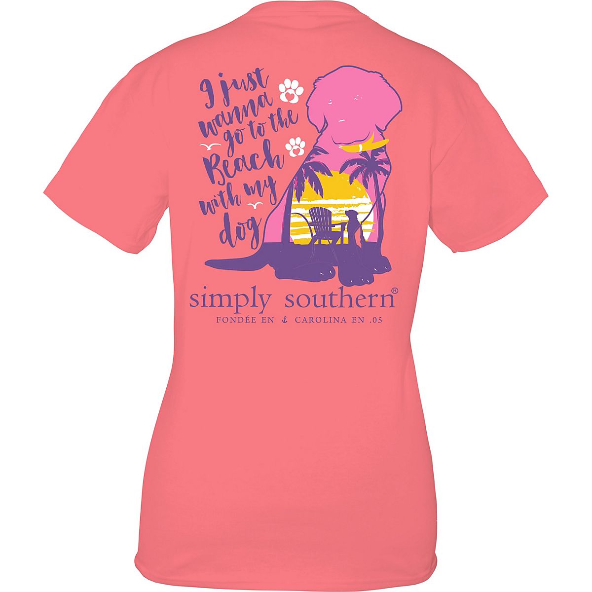 Simply Southern Women's Beach T-shirt | Academy