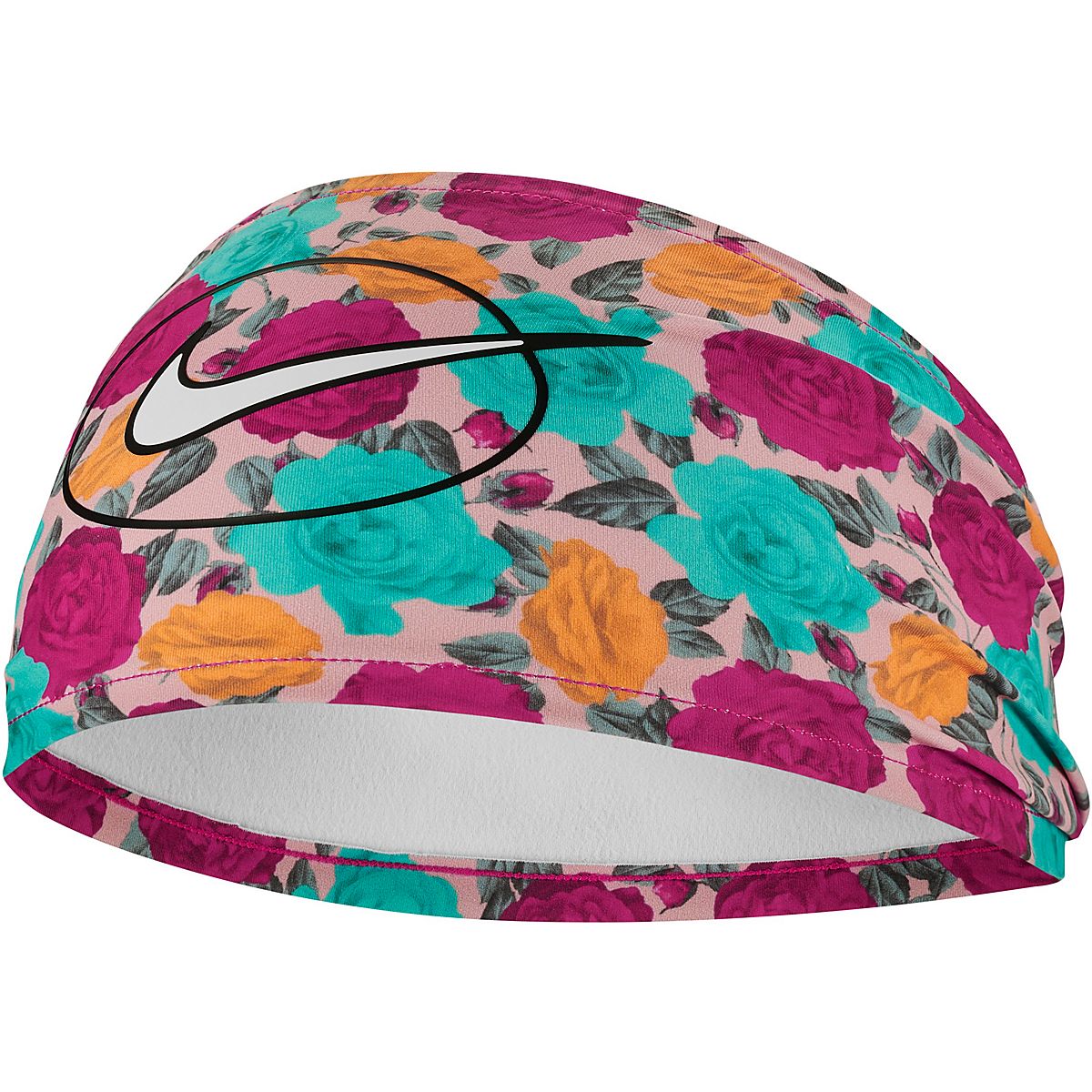 Nike Women's Wide Printed Headband Academy