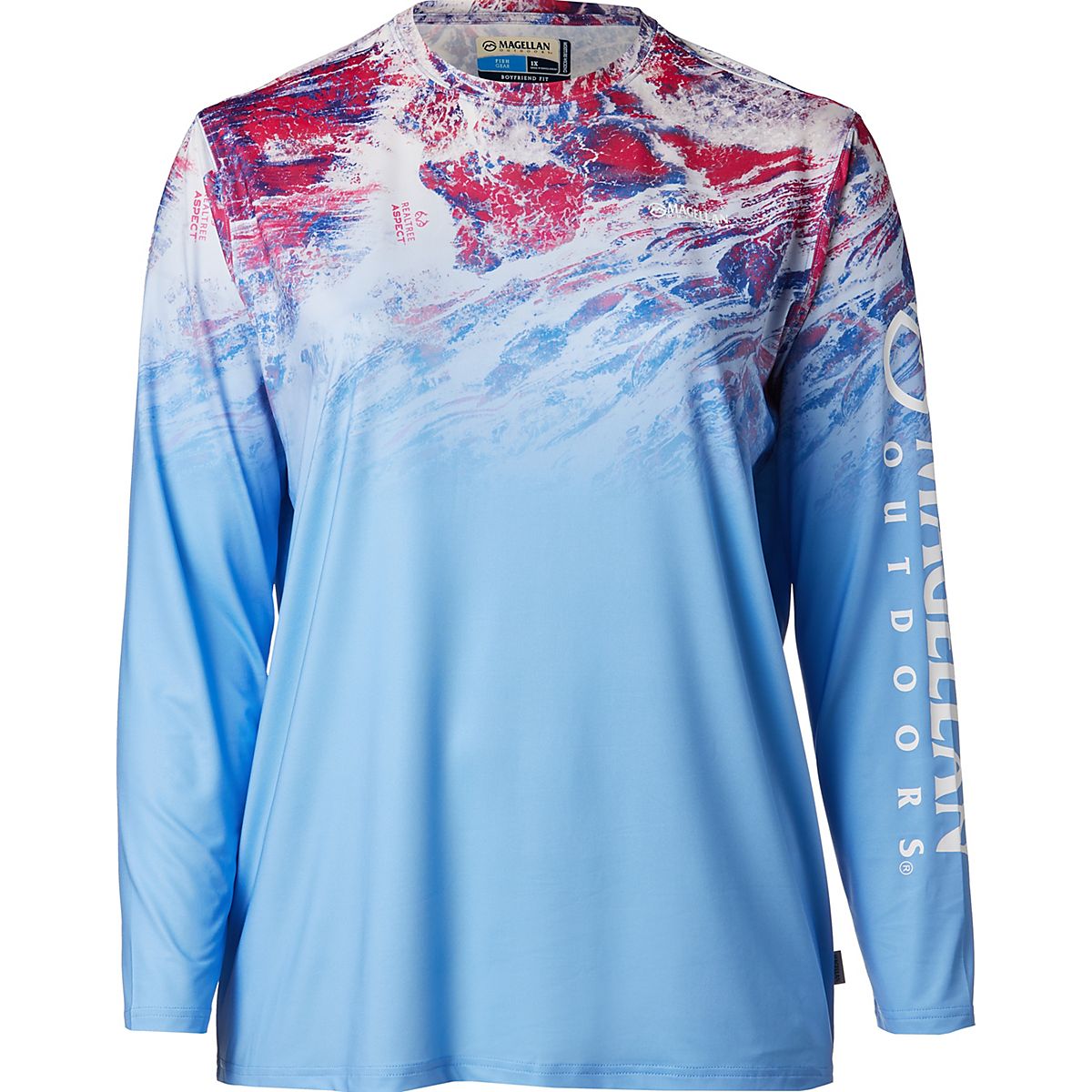 Magellan Outdoors Women's Realtree Aspect Ombre Plus Size Long