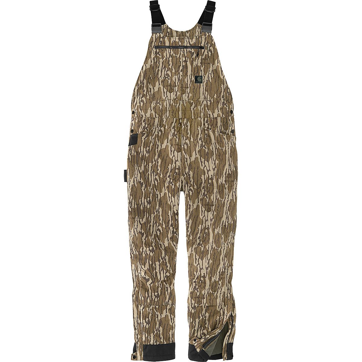 Carhartt Men's Super Dux Relaxed Fit Camo Bib Overalls Academy