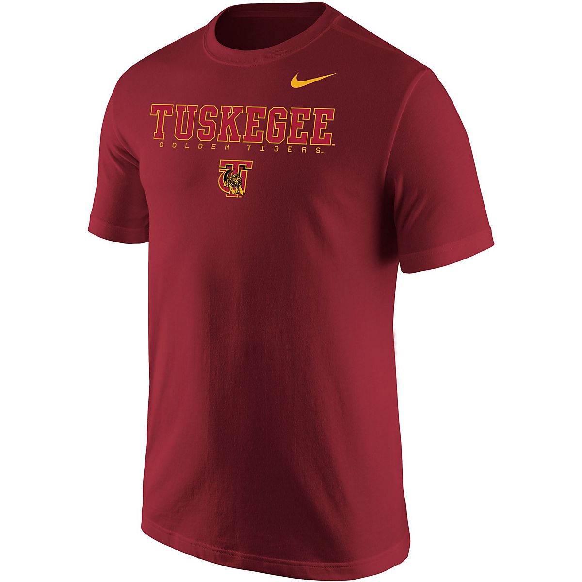 Nike Men's Tuskegee University Core Cotton Short Sleeve T-shirt | Academy