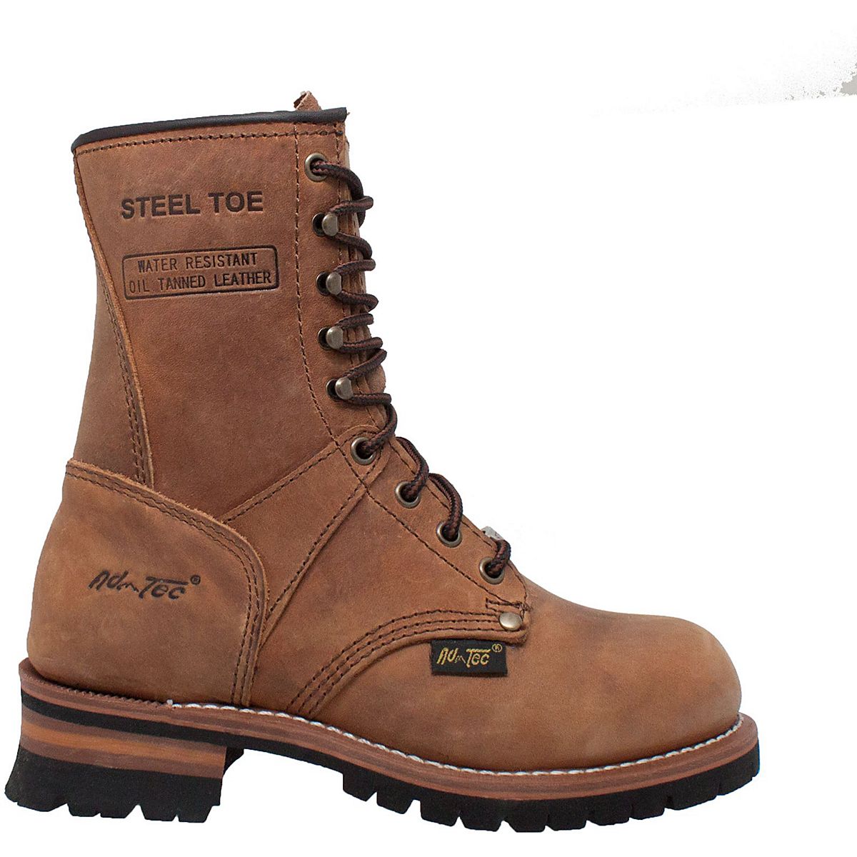AdTec Women’s Steel Toe Logger Work Boots Academy