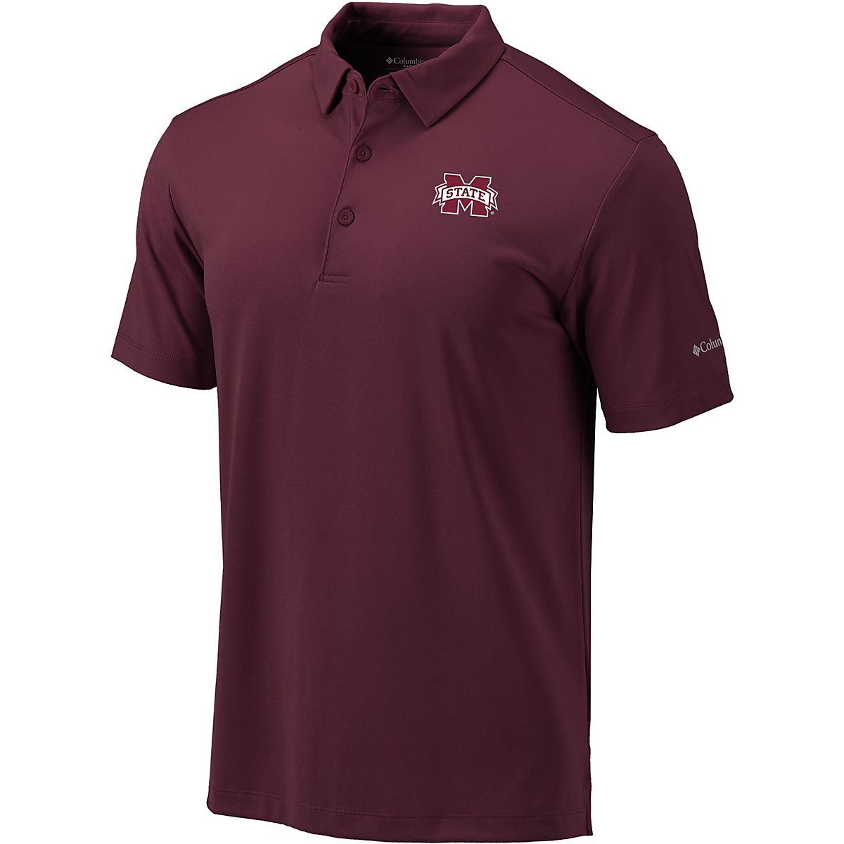 Columbia Sportswear Men's Mississippi State University Drive Polo Shirt ...