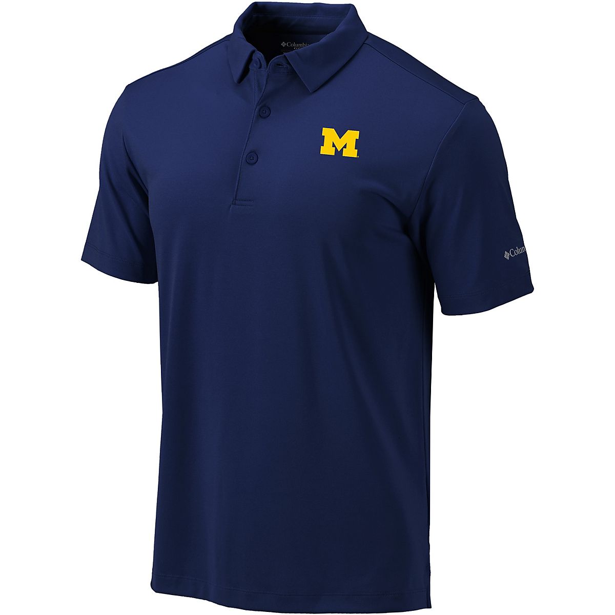 Columbia Sportswear Men's University of Michigan Drive Polo Shirt Academy