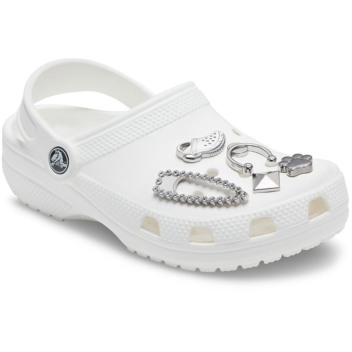 Crocs Elevated Silver Sport Jibbitz 5Pack Academy