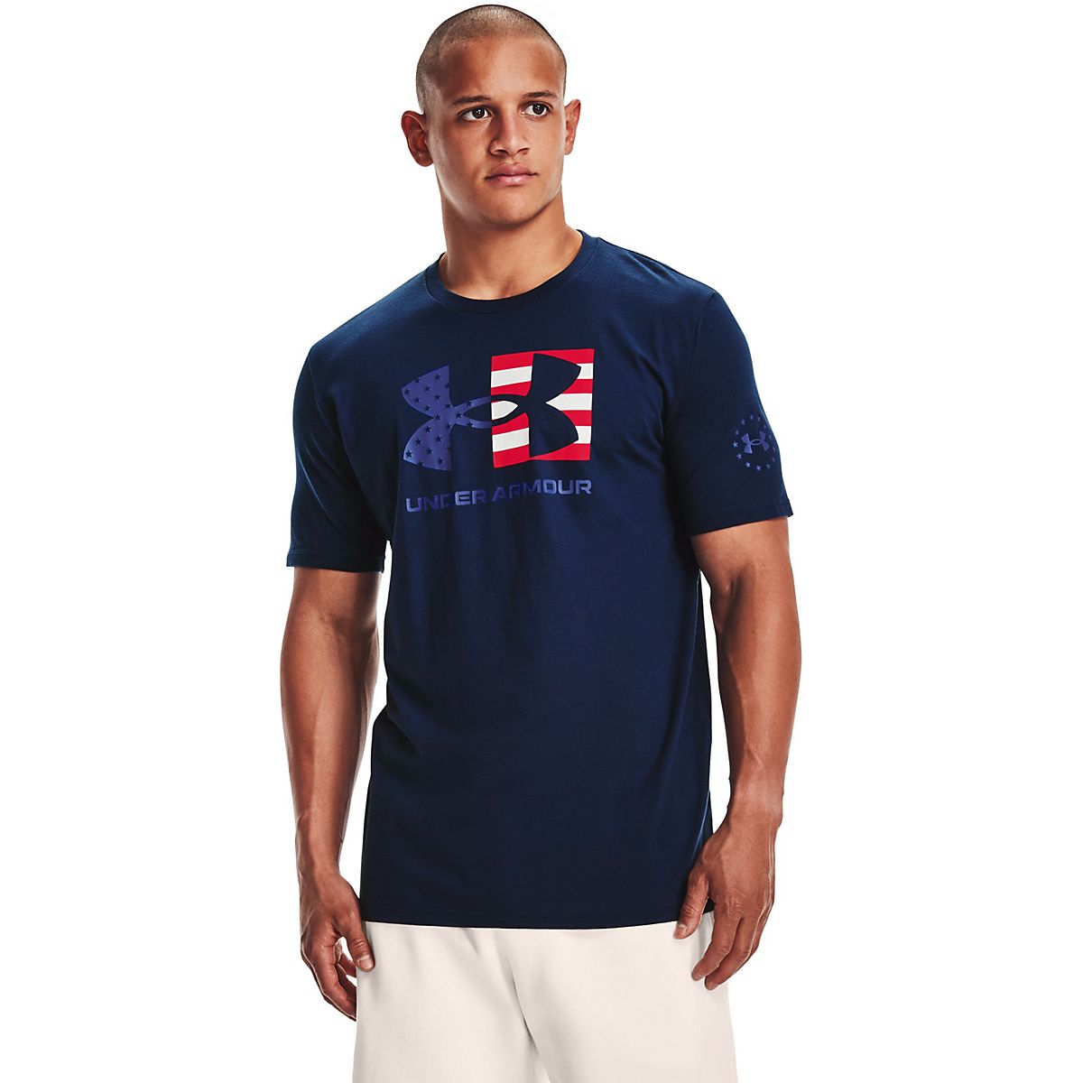 Under Armour Mens Freedom BFL Lockup Short Sleeve T-shirt | Academy