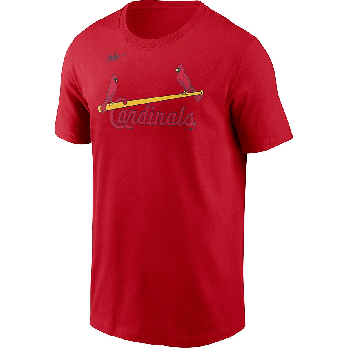 Nike St Louis Cardinals Red Wordmark Short Sleeve T Shirt