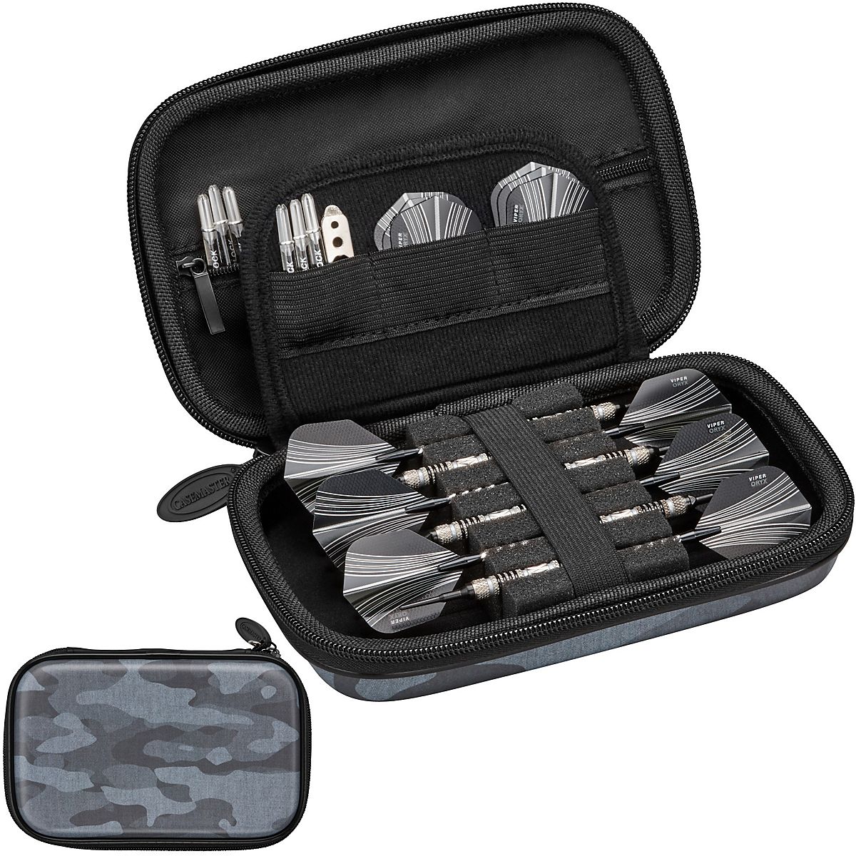 Casemaster Sentinel Black Camo Art Series Dart Case