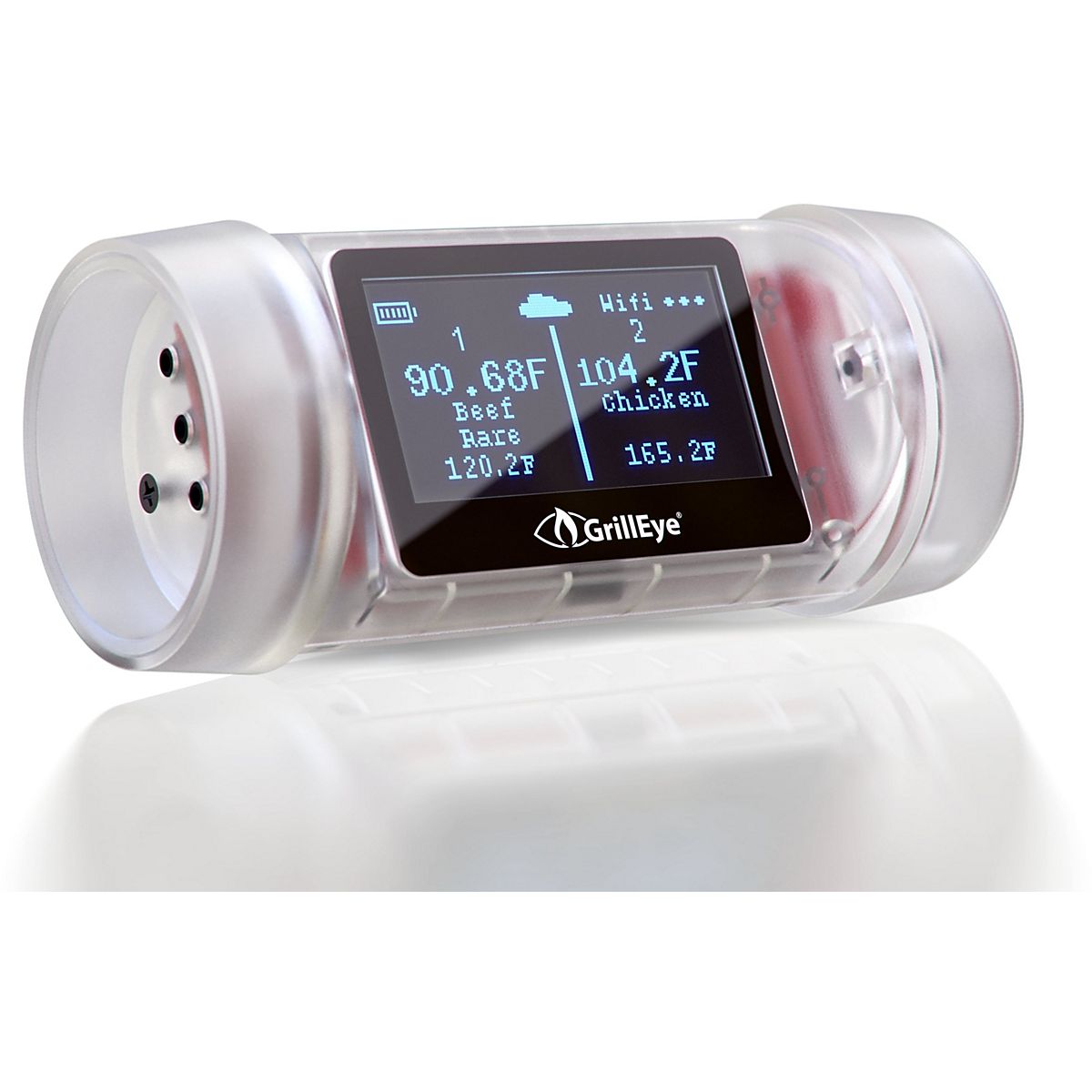GrillEye Max Wireless Grilling & Smoker Smart Thermometer with 2 Probes
