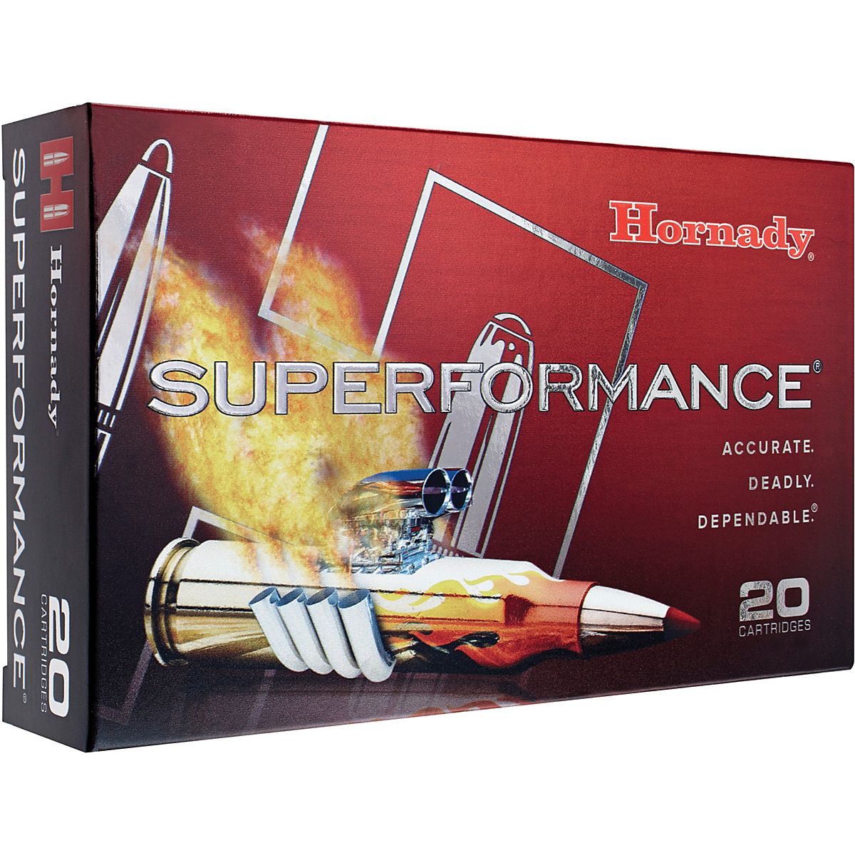 Hornady Superformance 7mm Rem Mag 162Grain Rifle Ammunition 20