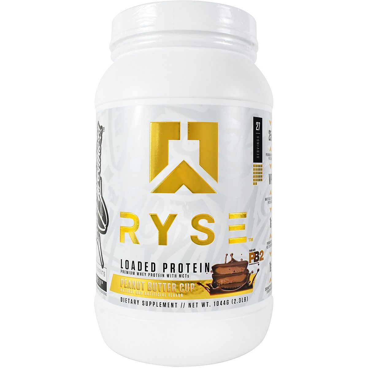 Ryse 2 lb Loaded Protein Free Shipping at Academy